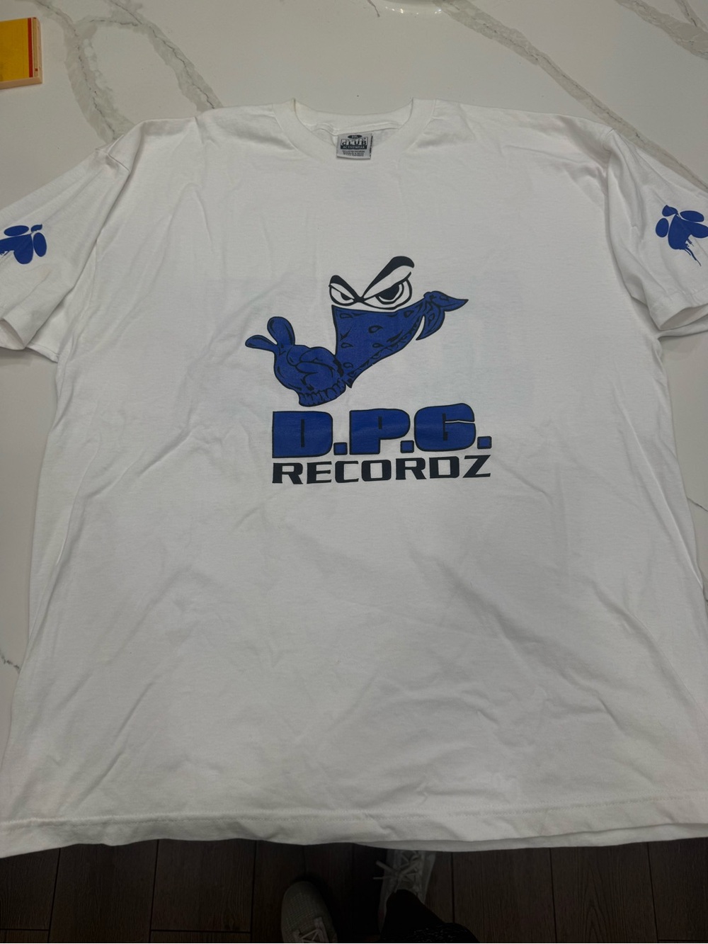 Dogg Pound Gangsta Recordz White Graphic Tee